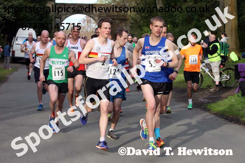 Les Allcorn 10k, Alnwick. Photo: David T. Hewitson/Sports for All Pics